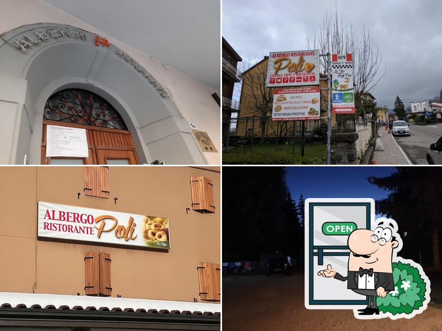 Puoi goderti l'aria fresca da seduto all'esterno di Albergo Ristorante Poli