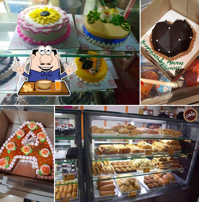 Food at Cookies The Cake Cafe
