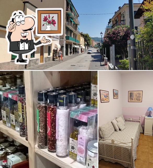 La interni e esterno del ristorante