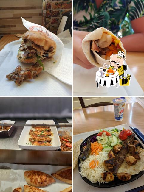 Panino con maiale stirato al Ciro Kebab