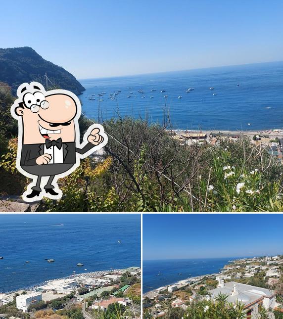 Goditi la vista dall'area esterna di IQOS PARTNER - Bar Lucia, Forio