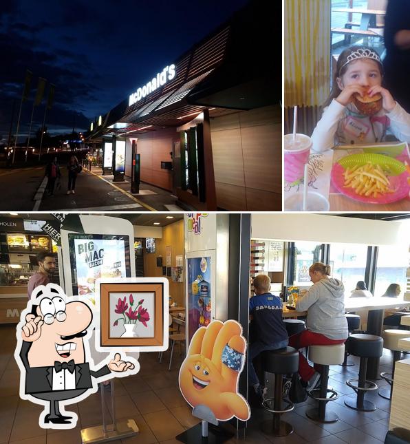 Gli interni di McDonald’s