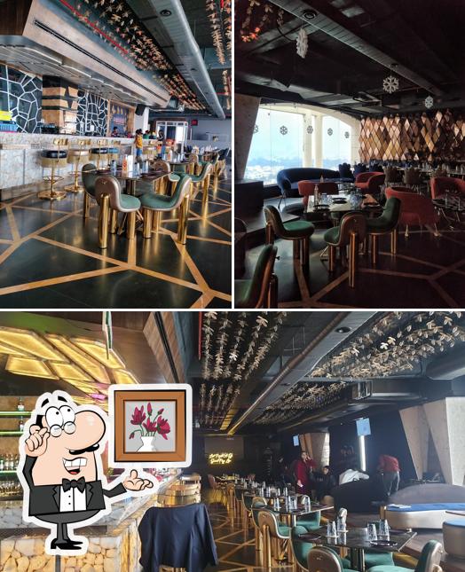 The interior of Firefly Lucknow