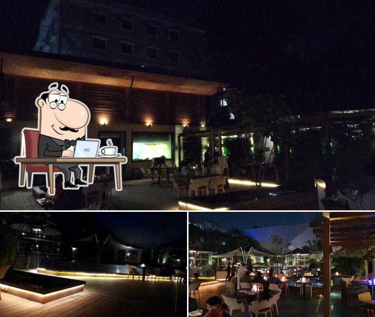 The interior of Afghan Grill