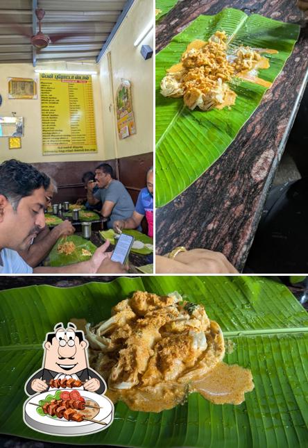The restaurant's food and beverage