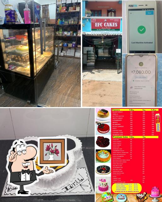 The interior of EFC CAKES MELAKOTAIYUR ‌‌மேலகோட்டையூர்