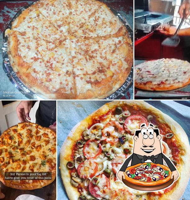 Get pizza at Famous pizza 49