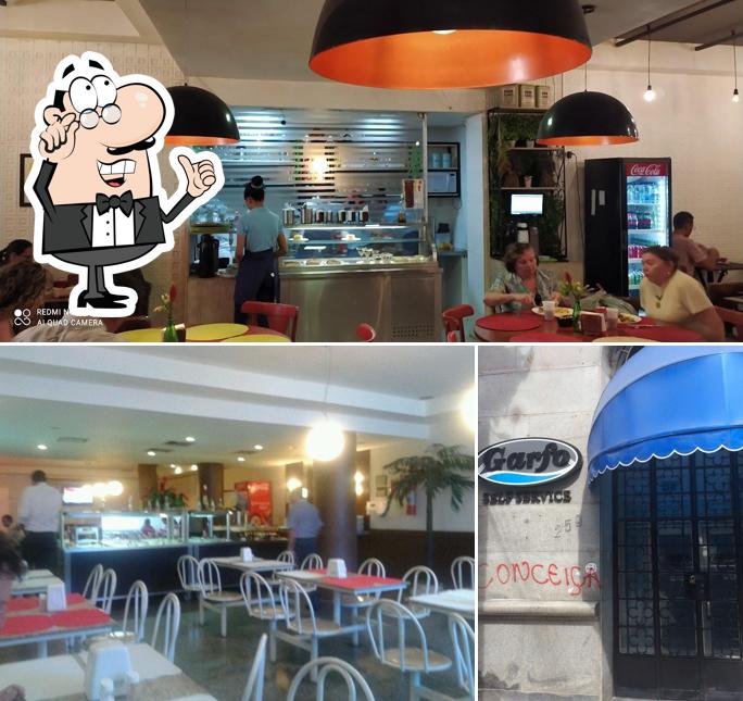 O interior do Garfo Self-service