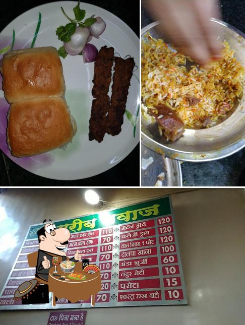 Food at Hotel Gareeb Navaz