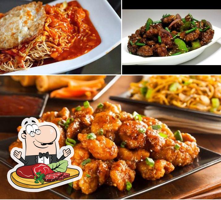 Order meat dishes at Mings Chopstyx