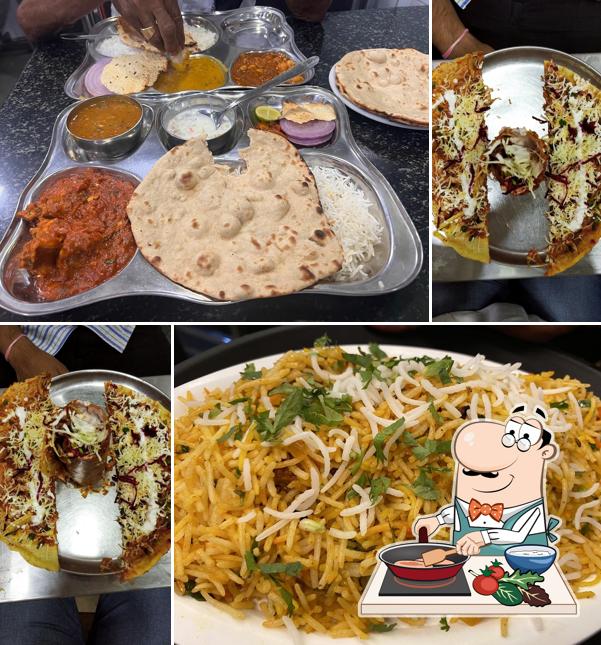 Chicken curry at Tirupati Prasad