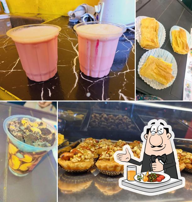 Food at Zamindar's cafe