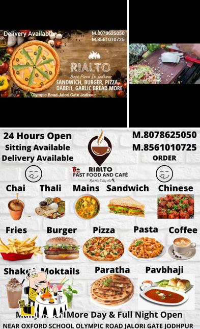 Meals at Rialto Fast Food and Cafe