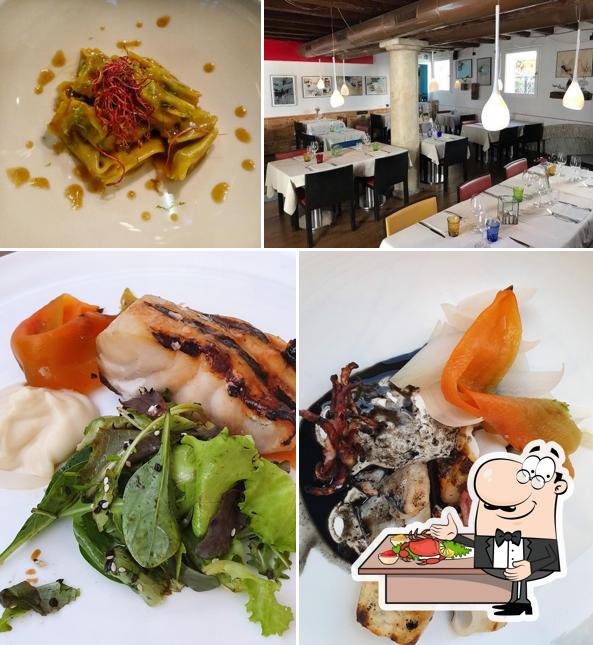 Prenditi tra i vari pasti di mare offerti a Ristorante med