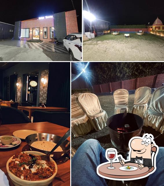 The restaurant's food and exterior