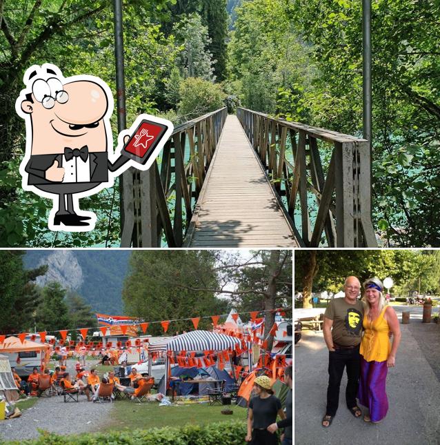 Puoi goderti l'aria fresca da seduto all'esterno di Restaurant Blockhus