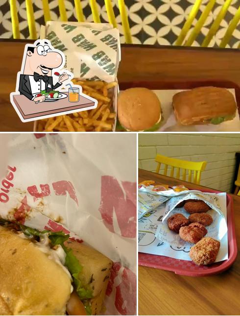 Food at Wat a Burger