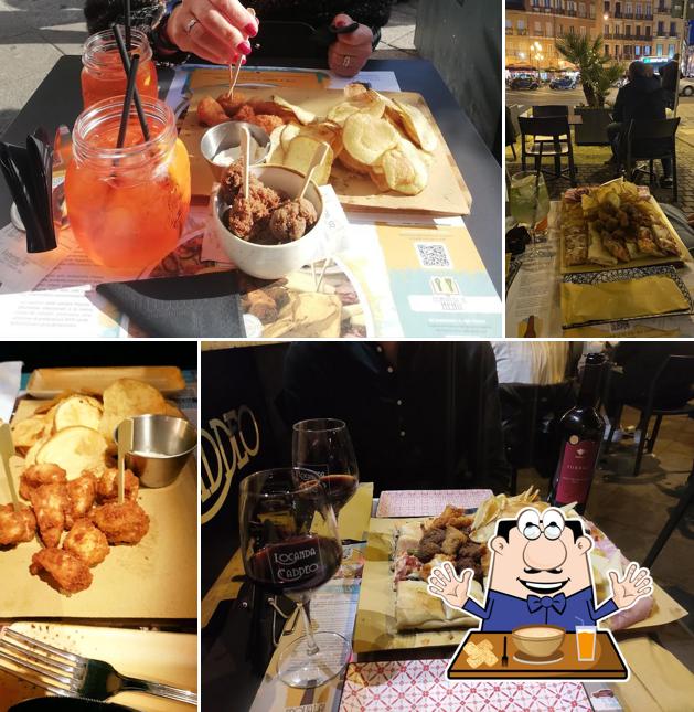 Platti al Locanda Caddeo del Corso