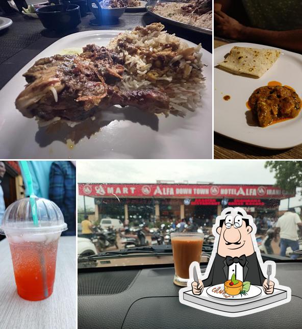 Food at Alfa Downtown, Gannavaram