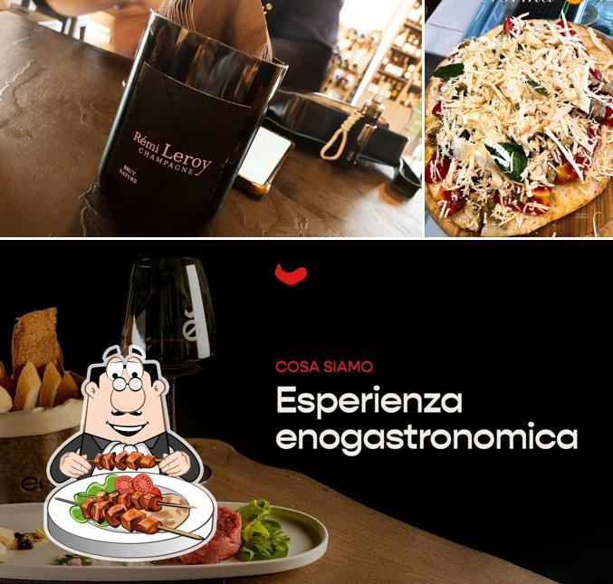 Dai un’occhiata alla immagine che presenta la cibo e vino di Enoè