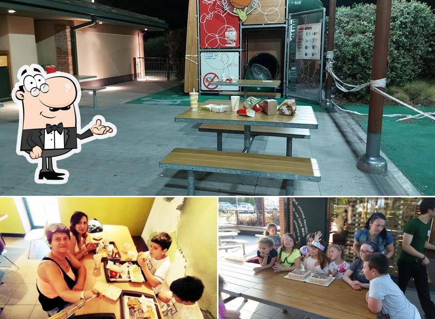 Gli interni di McDonald's Rimini Popilia