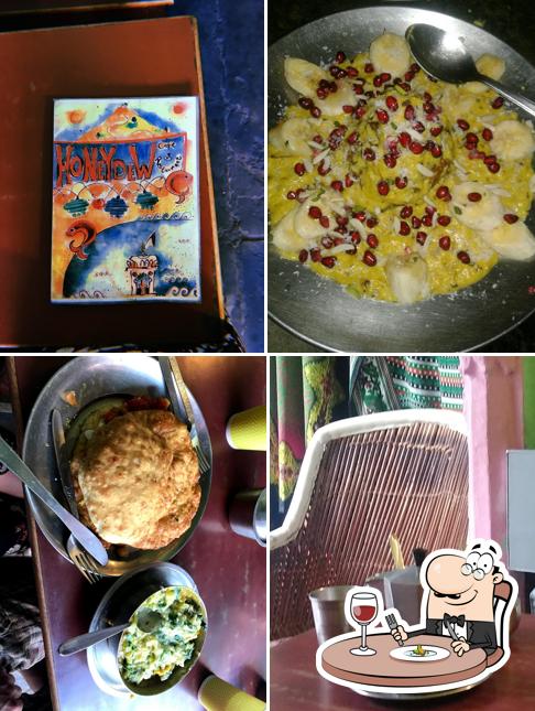 Food at Honey Dew Café & Restaurant