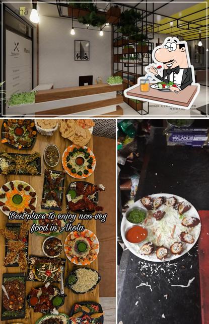 The restaurant's food and interior