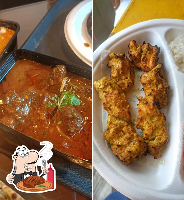 There’s a selection of dishes for meat lovers