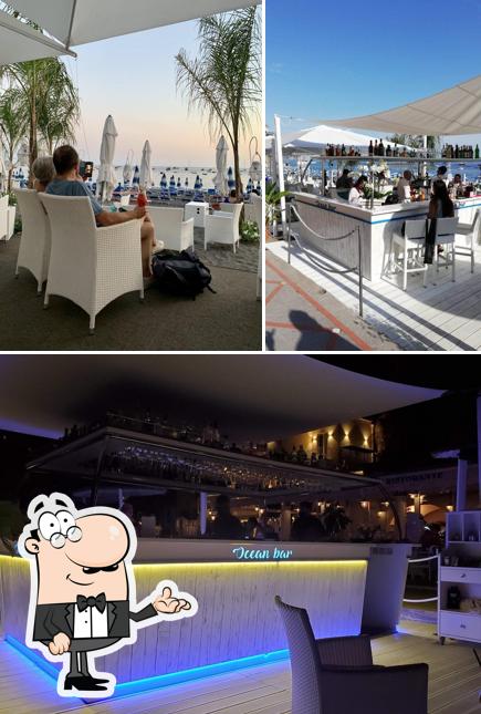 Gli interni di Ocean Bar