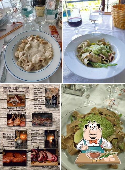 Ravioli al Osteria La Baita