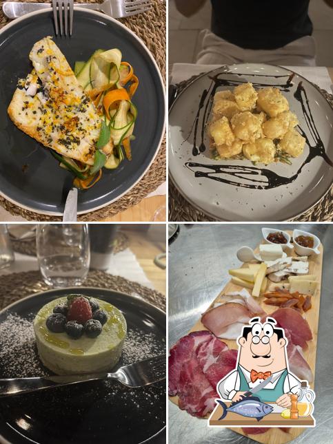 Salmone grigliato al Agriturismo le fronde