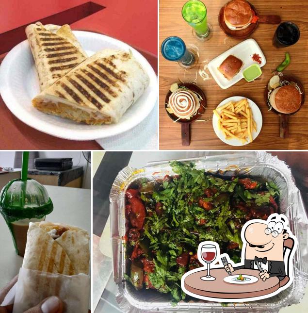 Food at Burgzz Bee
