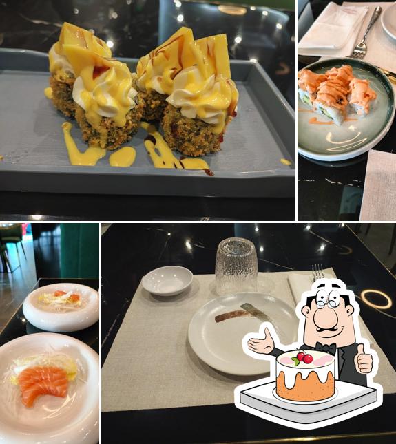 Torte di carote al JIN SUSHI RESTAURANT