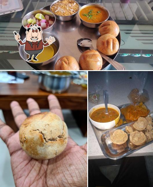 Meals at Mama Bhanja Dal Bati Shop No.10,Shree RadheShyam Elegance
