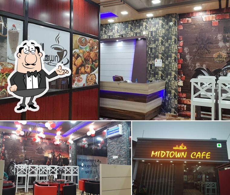 The interior of Midtown cafe