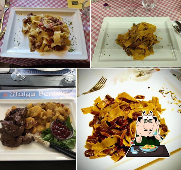 Cibo al Ristorante Malga Peniola