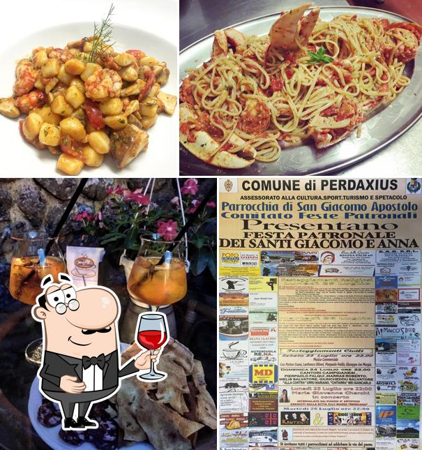È gradevole godersi un bicchiere di vino a Ristorante San Leonardo