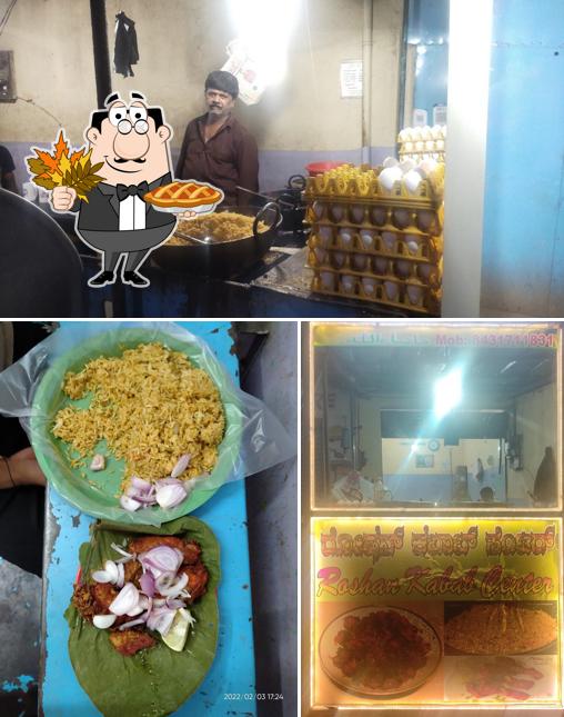Here's an image of Roshan kabab center