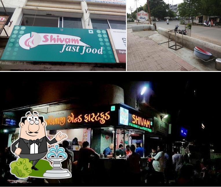 The exterior of SHIVAM PAVBHAJI AND FASTFOOD