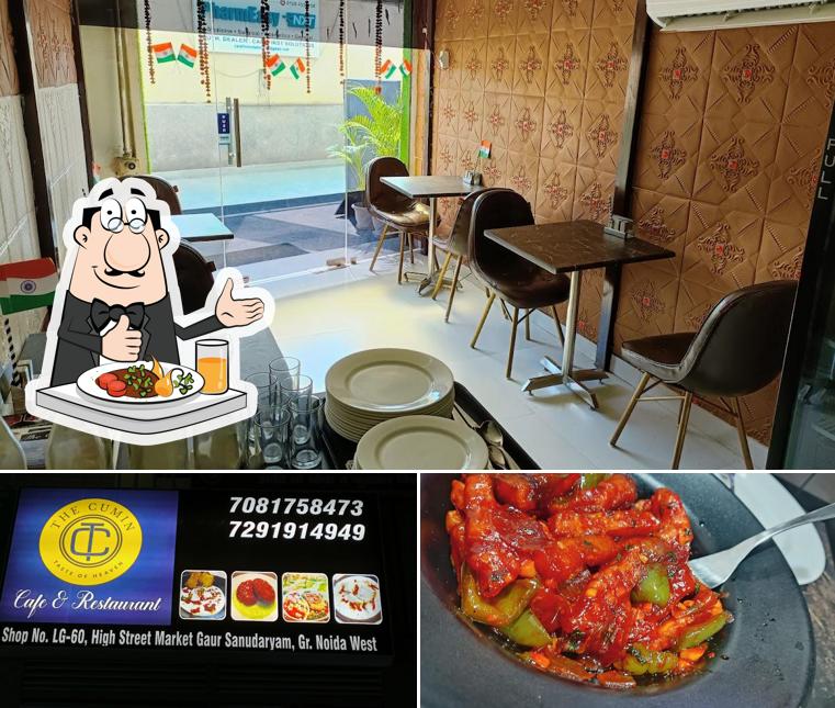 Meals at The Cumin Cafe and Restaurant