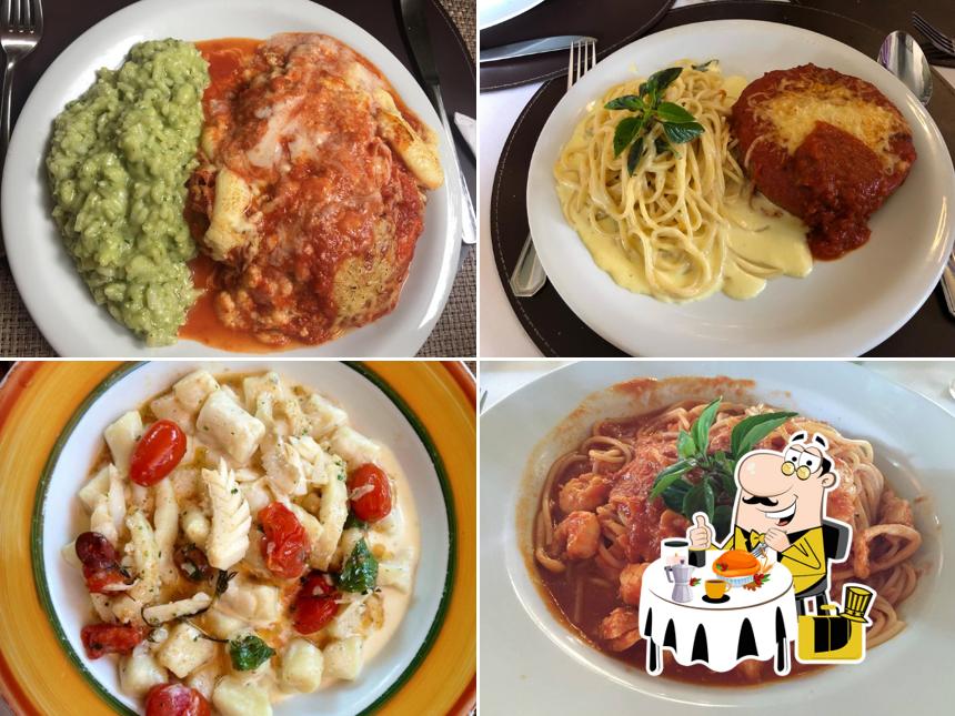 Comida em Villa Tevere