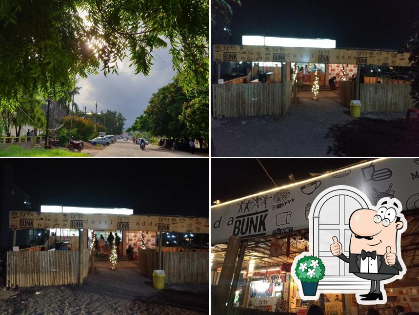 Enjoy the view outside BUNK CAFE @ Sch No 78 Vijay Nagar
