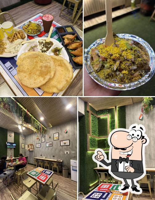 The interior of Samosa Hub Jaipur