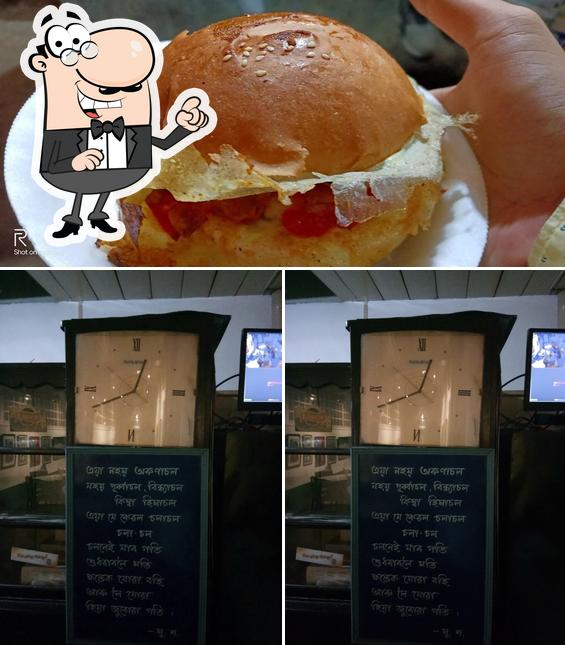 The picture of Chalachal Restaurant’s exterior and burger