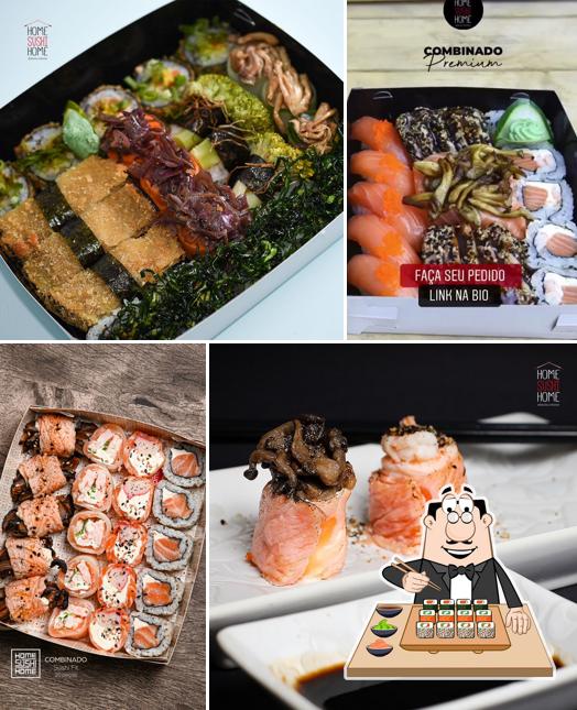 Presenteie-se com sushi no Home Sushi Home Barra da Tijuca - Delivery Comida Japonesa e Poke