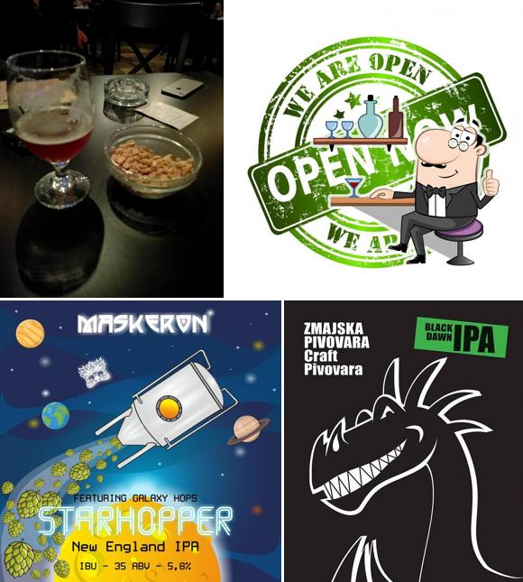 Dai un'occhiata agli interni di Hop In Craft Beer Bar