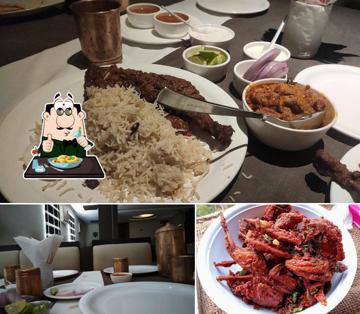Food at Hotel Vishnu Sri