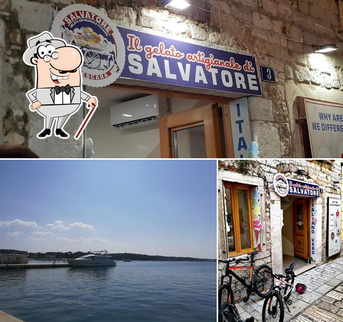Gli esterni di Il gelato di Salvatore