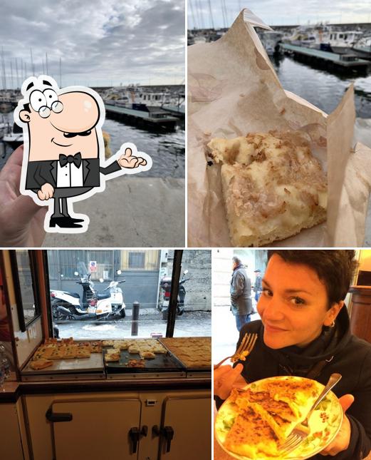 Questa è la foto che presenta la interni e cibo di La Tavernetta
