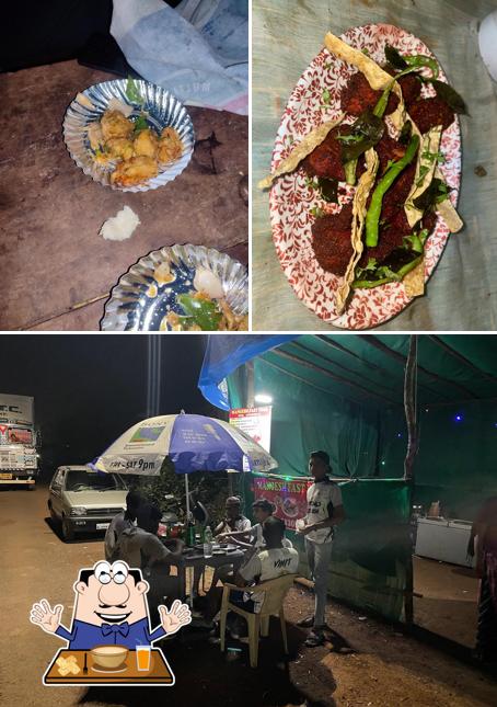 This is the photo showing food and interior at Mangesh Fast Food